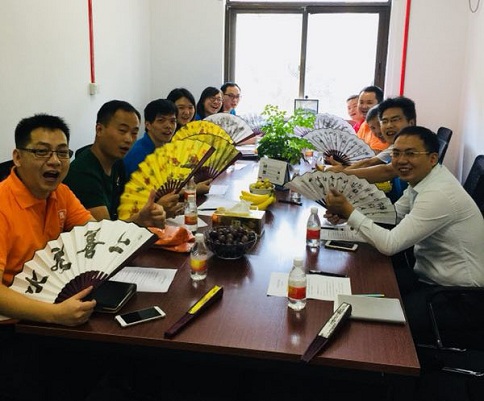 蘇州牛商會(huì)會(huì)員做客智為銘略分享企業(yè)業(yè)務(wù)心得